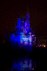 castle at night