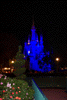 castle at night